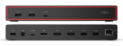 Lenovo ThinkPad USB4 Dock 5000 Wired Black