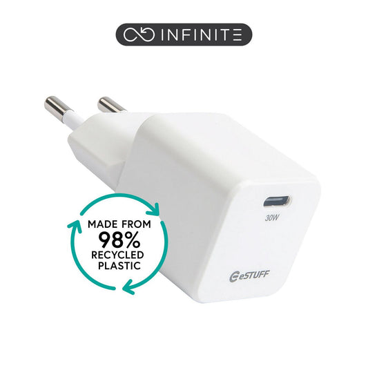 eSTUFF ES637027 mobile device charger Smartphone White AC Fast charging Indoor