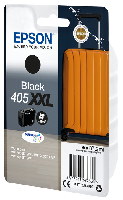 Epson 405XXL ink cartridge 1 pc(s) Original Extra (Super) High Yield Black