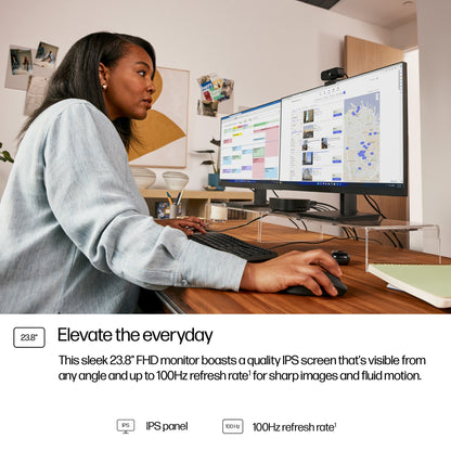HP Series 3 Pro 23.8 inch FHD Monitor - 324pf