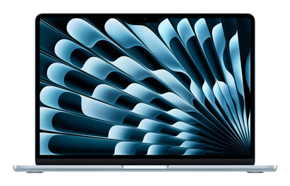 Apple MacBook Air 13-inch : M4 chip with 10-core CPU and 10-core GPU, 24GB, 512GB SSD - Sky Blue