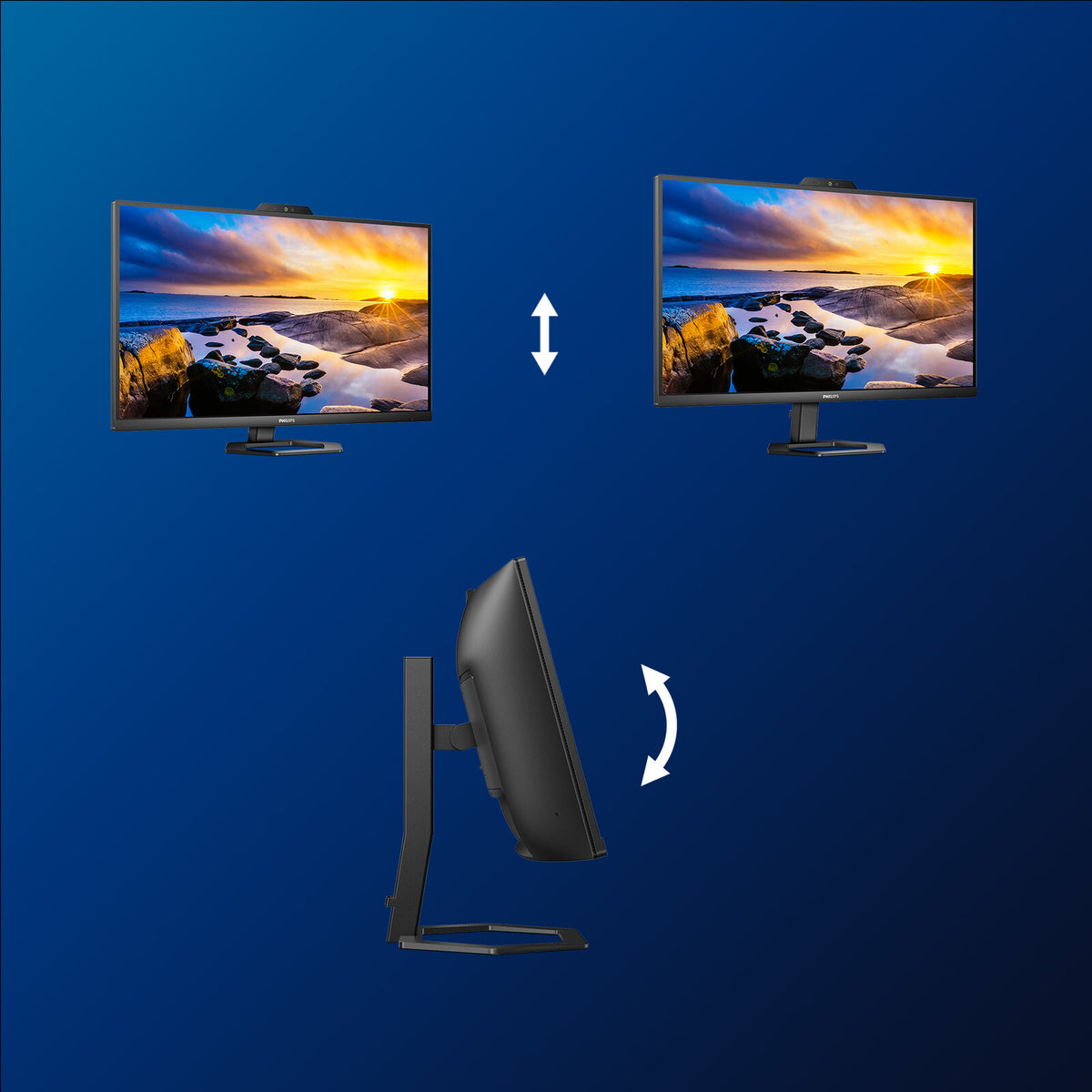 Philips 5000 series 34E1C5600HE/00 computer monitor 86.4 cm (34") 3440 x 1440 pixels 4K Ultra HD LED Black