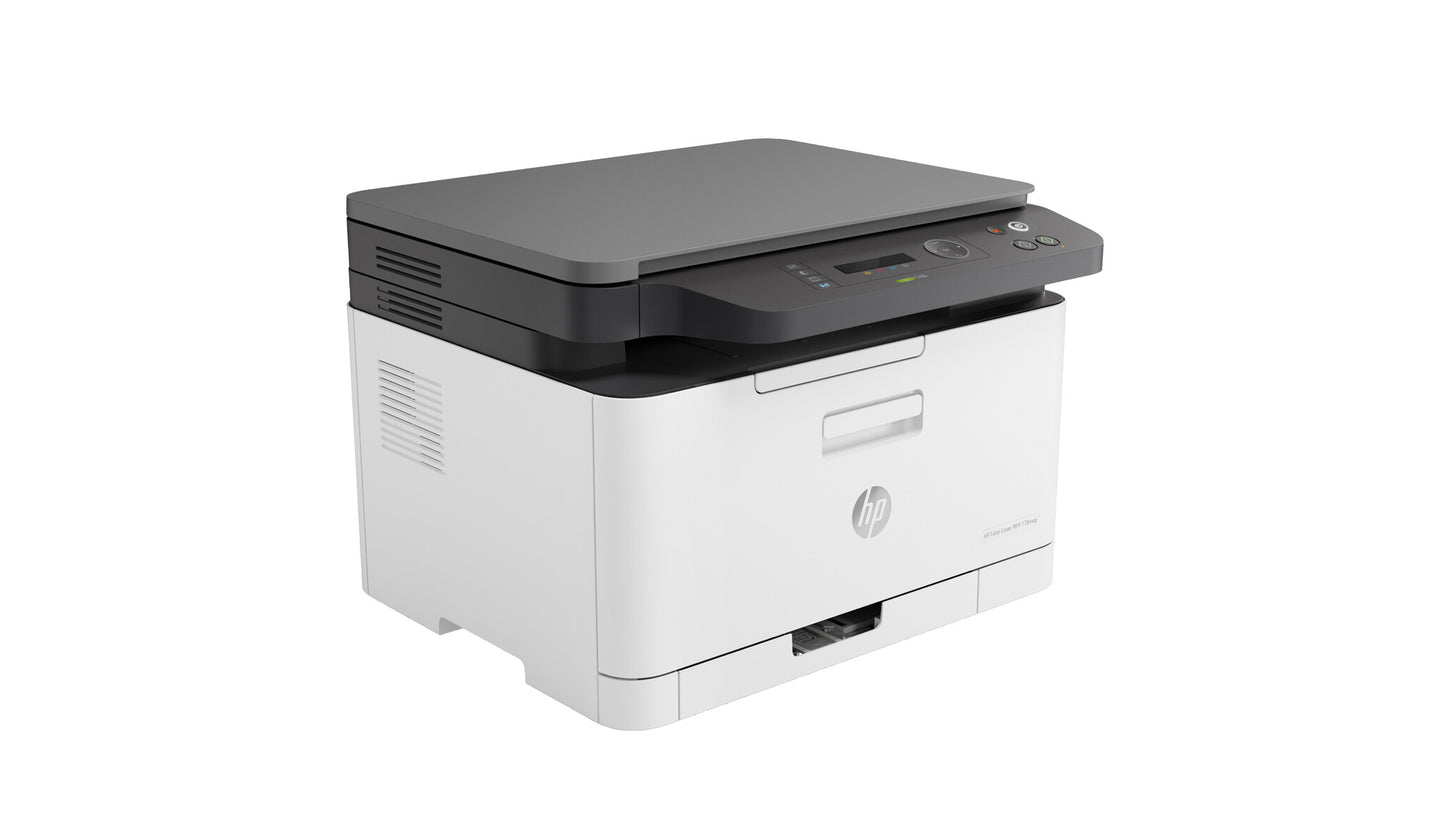HP Laser 178nw Wireless Multifunction Color Printer, Copier, Scanner; Duplex