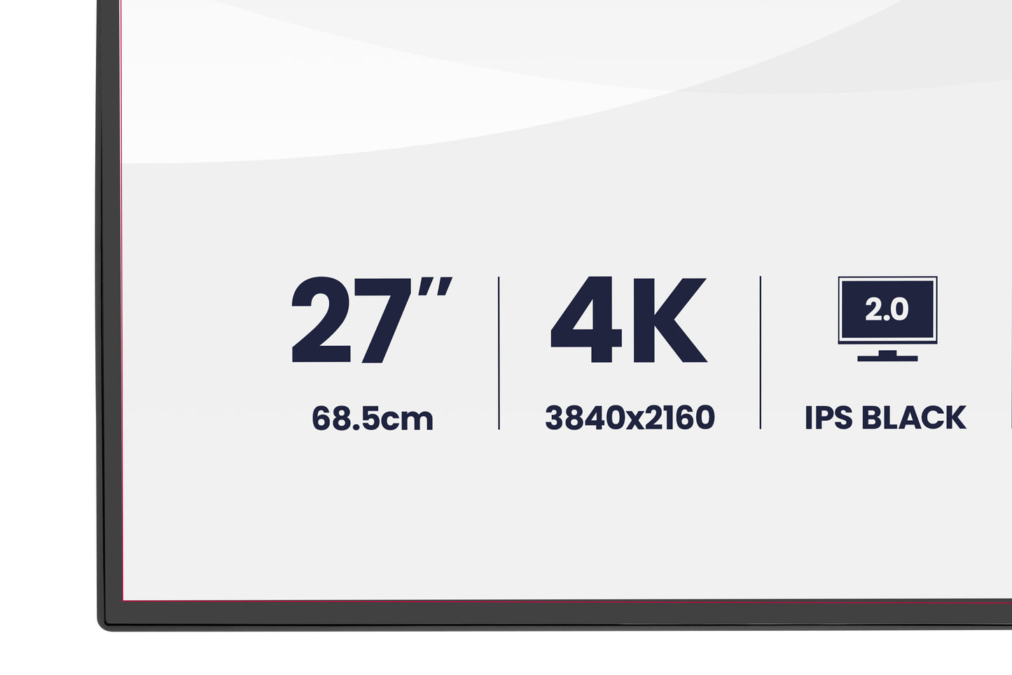iiyama PROGRAPHIC HB2701UHSNP-B1 computer monitor 68.6 cm (27") 3840 x 2160 pixels 4K Ultra HD LCD Black