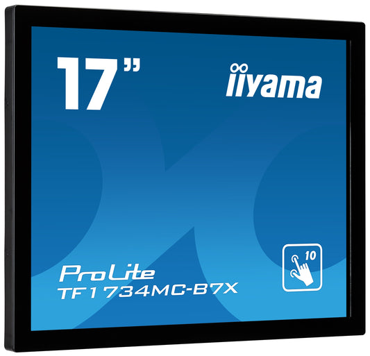 iiyama TF1734MC-B7X computer monitor 43.2 cm (17") 1280 x 1024 pixels SXGA LED Touchscreen Black