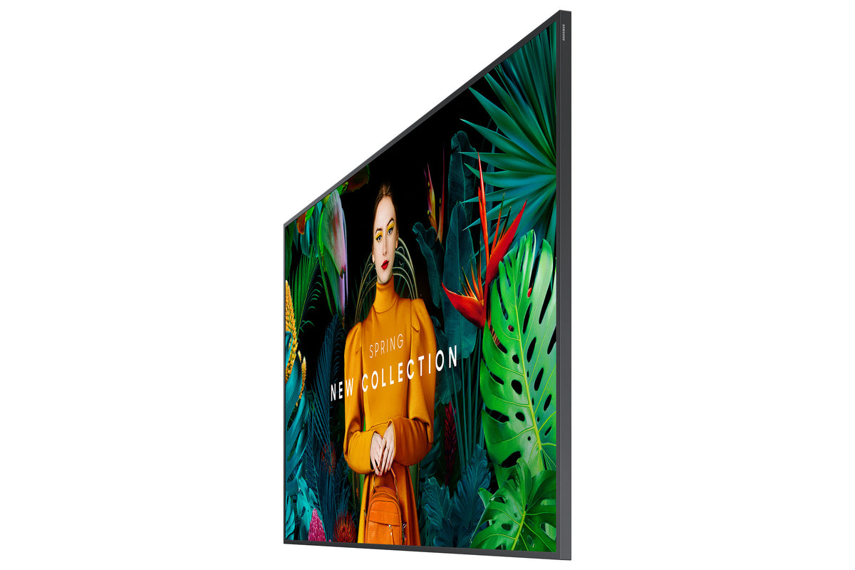 Samsung QH65C Digital signage flat panel 165.1 cm (65") LCD Wi-Fi 700 cd/m² 4K Ultra HD Black Tizen 24/7