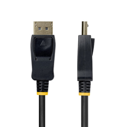 StarTech.com 2m DisplayPort to HDMI Adapter Cable with Gripping Connectors, 4K 60Hz, HDR, Uni-Directional DP to HDMI Video Converter, DP Desktop to HDMI Monitor