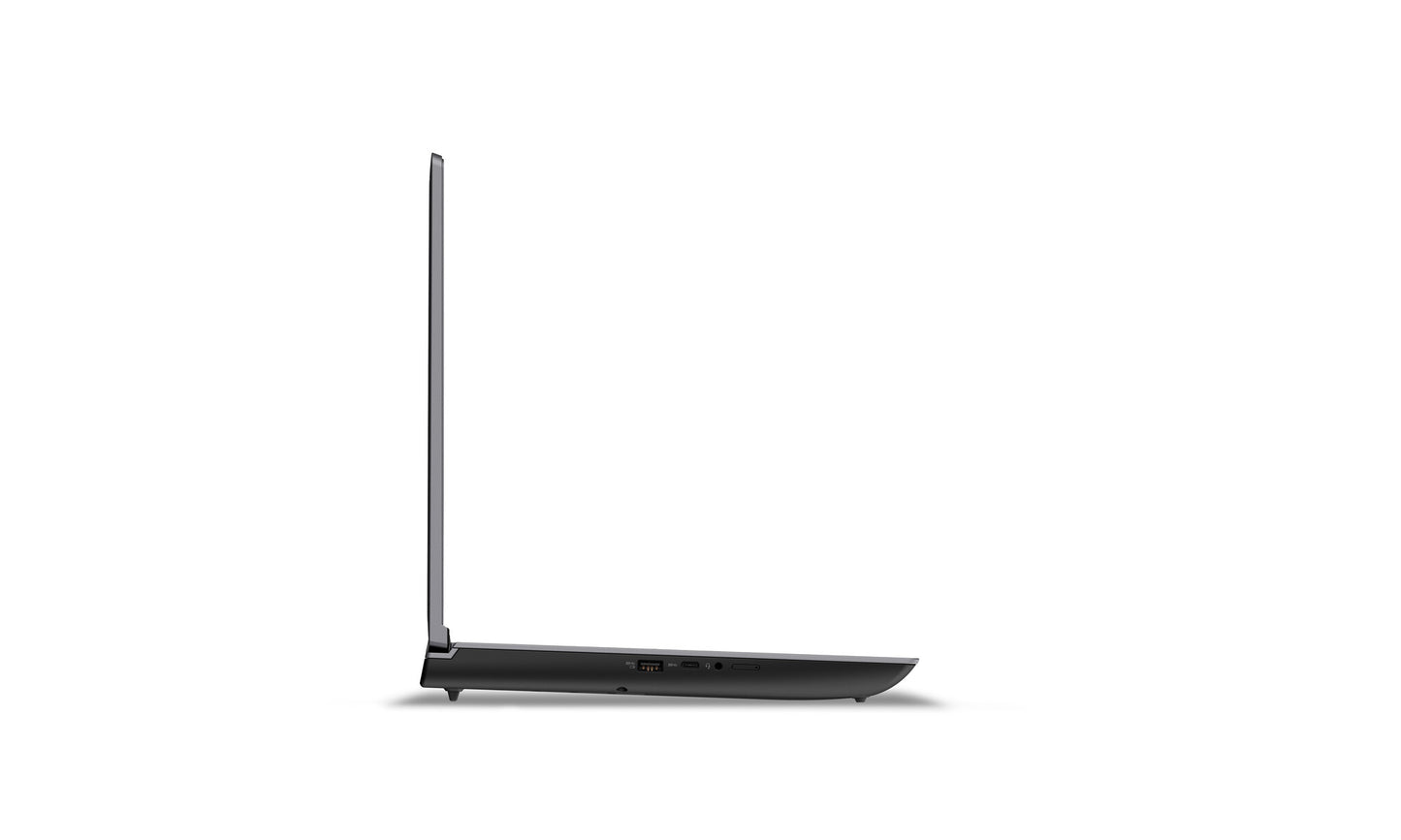 Lenovo ThinkPad P16 Intel® Core™ i7 i7-14700HX Mobile workstation 40.6 cm (16") WQXGA 32 GB DDR5-SDRAM 1 TB SSD NVIDIA RTX 2000 Ada Wi-Fi 6E (802.11ax) Windows 11 Pro Grey, Black