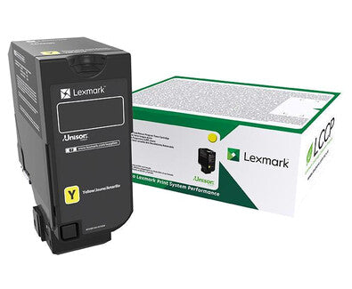 Lexmark 75B20Y0 toner cartridge 1 pc(s) Original Yellow