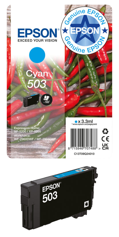 Epson Singlepack Magenta 503XL Ink