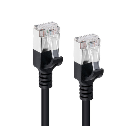 Microconnect V-FTP6A015S-SLIM networking cable Black 1.5 m Cat6a U/FTP (STP)