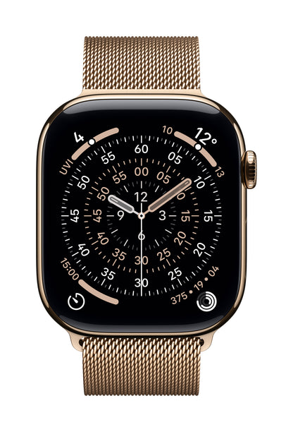 Apple 46mm Gold Milanese Loop - S/M