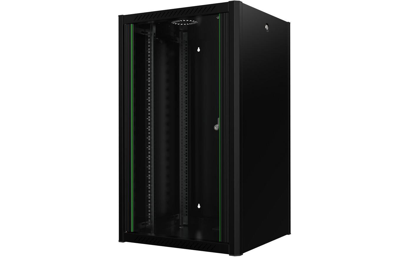 Lanview RWP20U56BL rack cabinet 20U Wall mounted rack Black