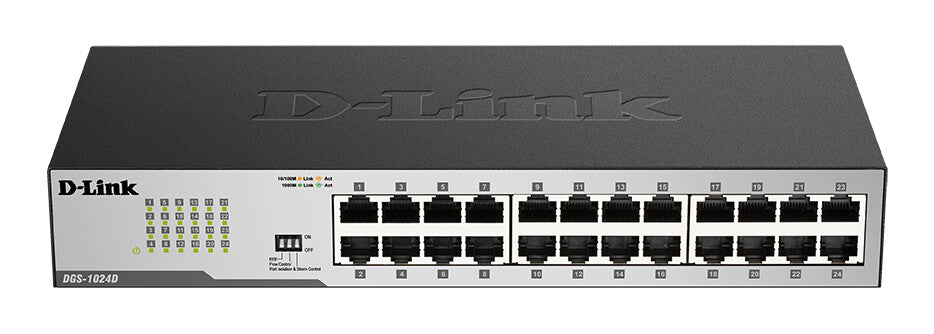 D-Link 24-Port Gigabit Unmanaged Desktop Switch