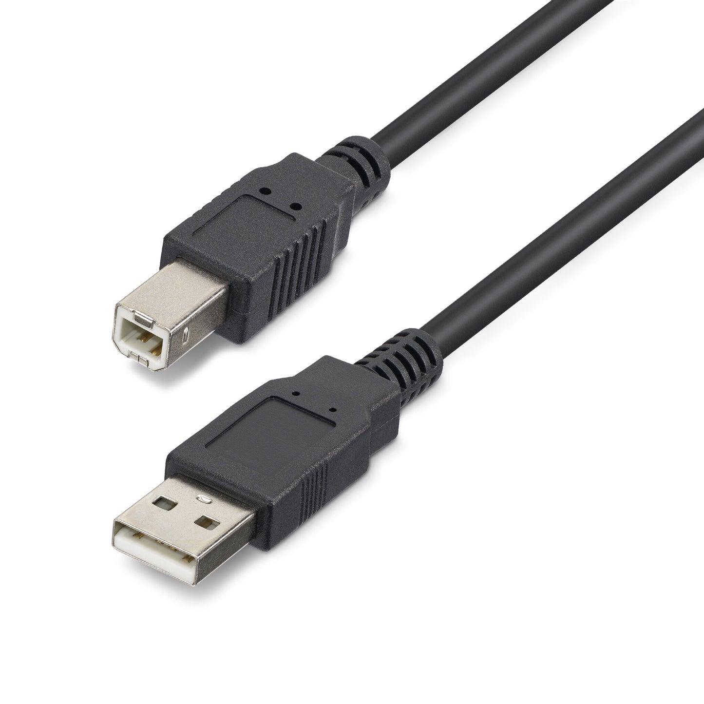 StarTech.com 50ft (15m) Active USB 2.0 A to B Cable, Long USB Printer Cable, 1x USB-A (M), 1x USB-B (M) - Black