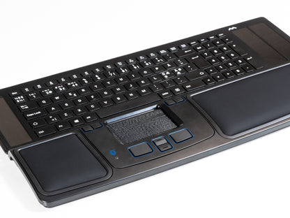 Mousetrapper Prime Mouse Black USB-C + Bluetooth
