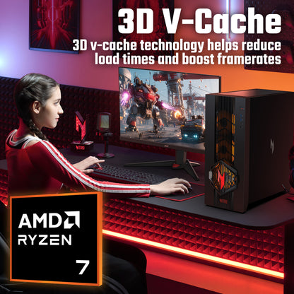 Acer NITRO 70 N70X3D-100_B850 Gaming Desktop Computer