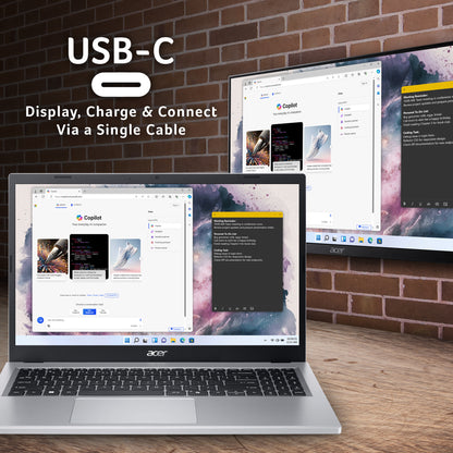 Acer Aspire Go 15 AG15-21P - 15.6" Full HD, Ryzen 3 7320U, 8GB, 256GB SSD, Windows 11 Notebook