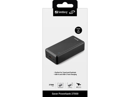 Sandberg Saver Powerbank 27000