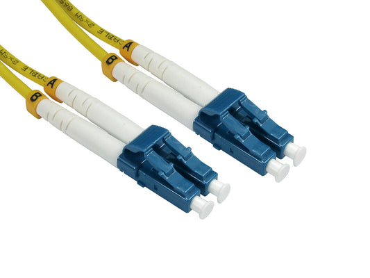 Cables Direct FB2S-LCLC-100Y InfiniBand/fibre optic cable 10 m 2x LC Yellow