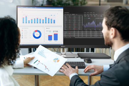 Philips 5000 series 34B2U5600C/00 computer monitor 86.4 cm (34") 3440 x 1440 pixels Dual QHD LCD Grey