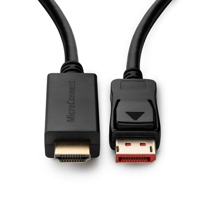 Microconnect MC-DP-HDMI-5004K video cable adapter 5 m DisplayPort Black