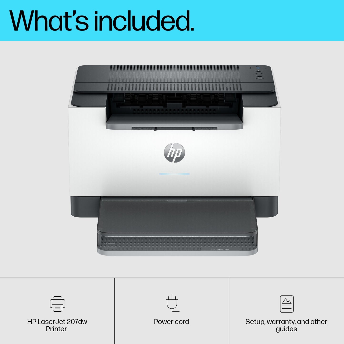 HP LaserJet M207dw Printer