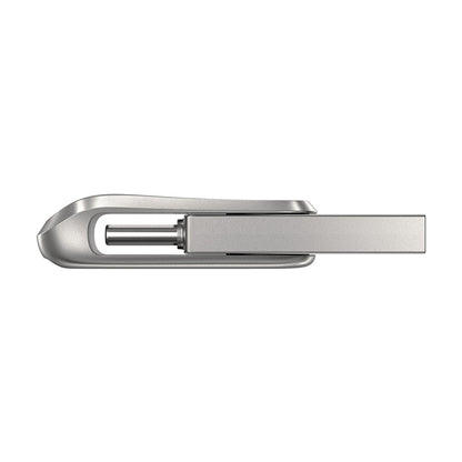 SanDisk Ultra Dual Drive Luxe USB flash drive 128 GB USB Type-A / USB Type-C 3.2 Gen 1 (3.1 Gen 1) Stainless steel