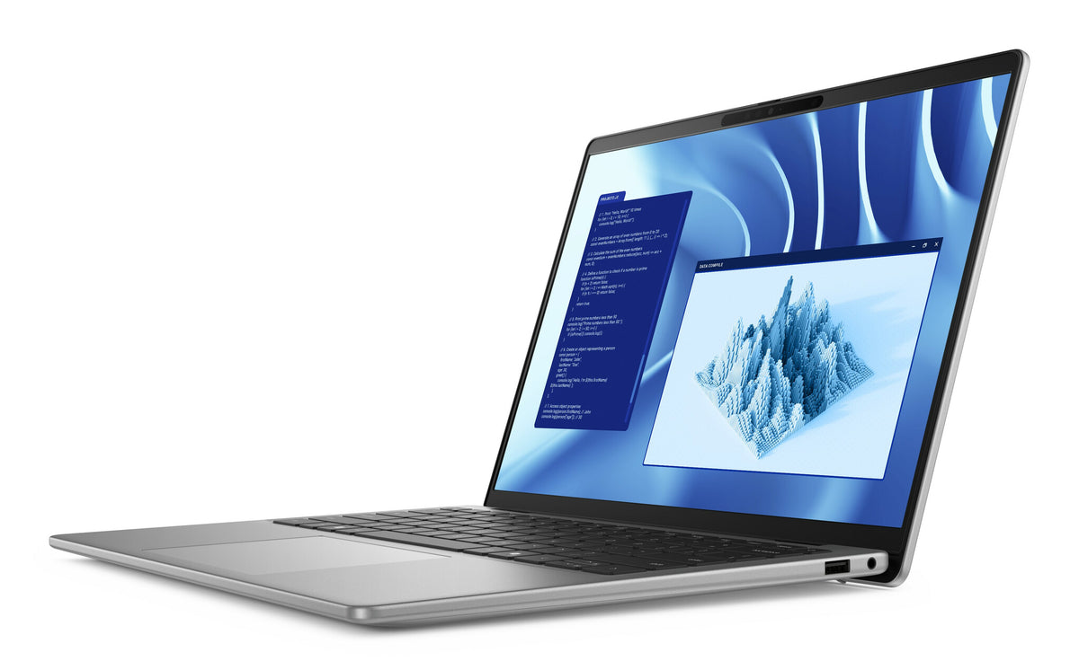 DELL Latitude 7455 Copilot+ PC Snapdragon X1P-64-100 Laptop 35.6 cm (14") Touchscreen Quad HD+ 16 GB LPDDR5x-SDRAM 512 GB SSD Wi-Fi 7 (802.11be) Windows 11 Pro UK English Grey