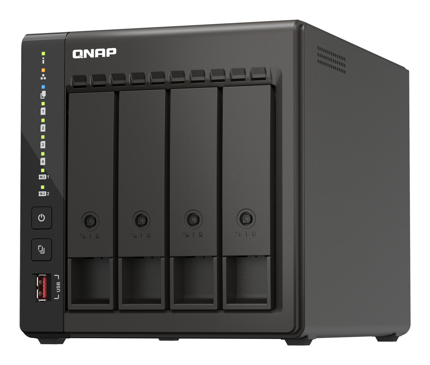 QNAP TS-453E NAS Tower Intel® Celeron® J6412 8 GB 0 TB QNAP QTS Black