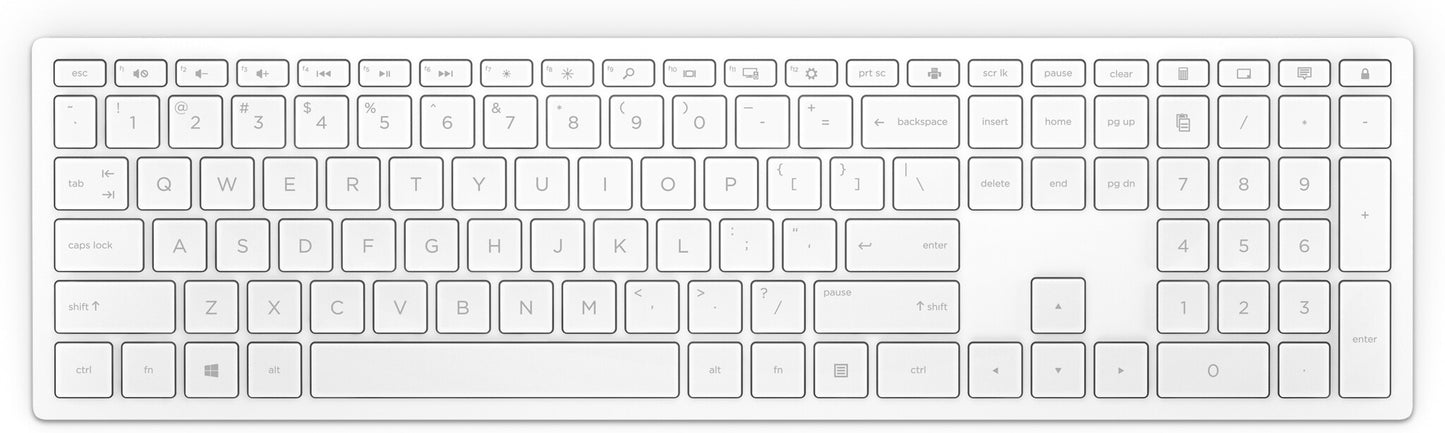 HP Pavilion Wireless Keyboard 600 White