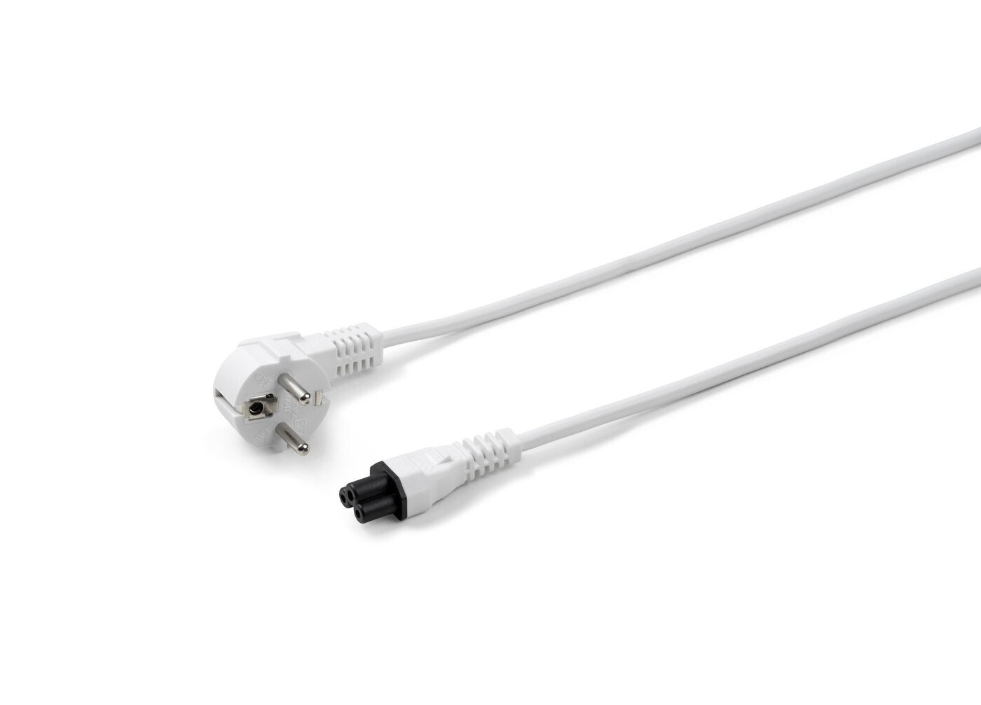 Microconnect PE010818W power cable White 1.8 m Power plug type E+F C5 coupler