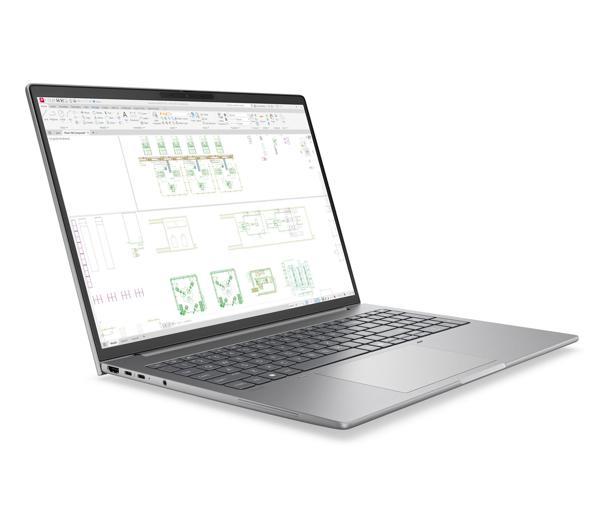 HP ZBook 8 G2i 16 inch Mobile Workstation PC - Data Science Copilot+ PC Intel Core Ultra 7 356H 40.6 cm (16") WUXGA 32 GB DDR5-SDRAM 1 TB SSD Wi-Fi 7 (802.11be) Windows 11 Pro AI Workstation, AI PC Silver