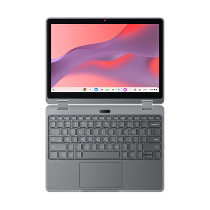 Lenovo Chrome 500e 2in1 G5 M89 MediaTek Kompanio 540 Chromebook 31 cm (12.2") Touchscreen WUXGA 8 GB 64 GB UFS Wi-Fi 6E (802.11ax) ChromeOS Grey English