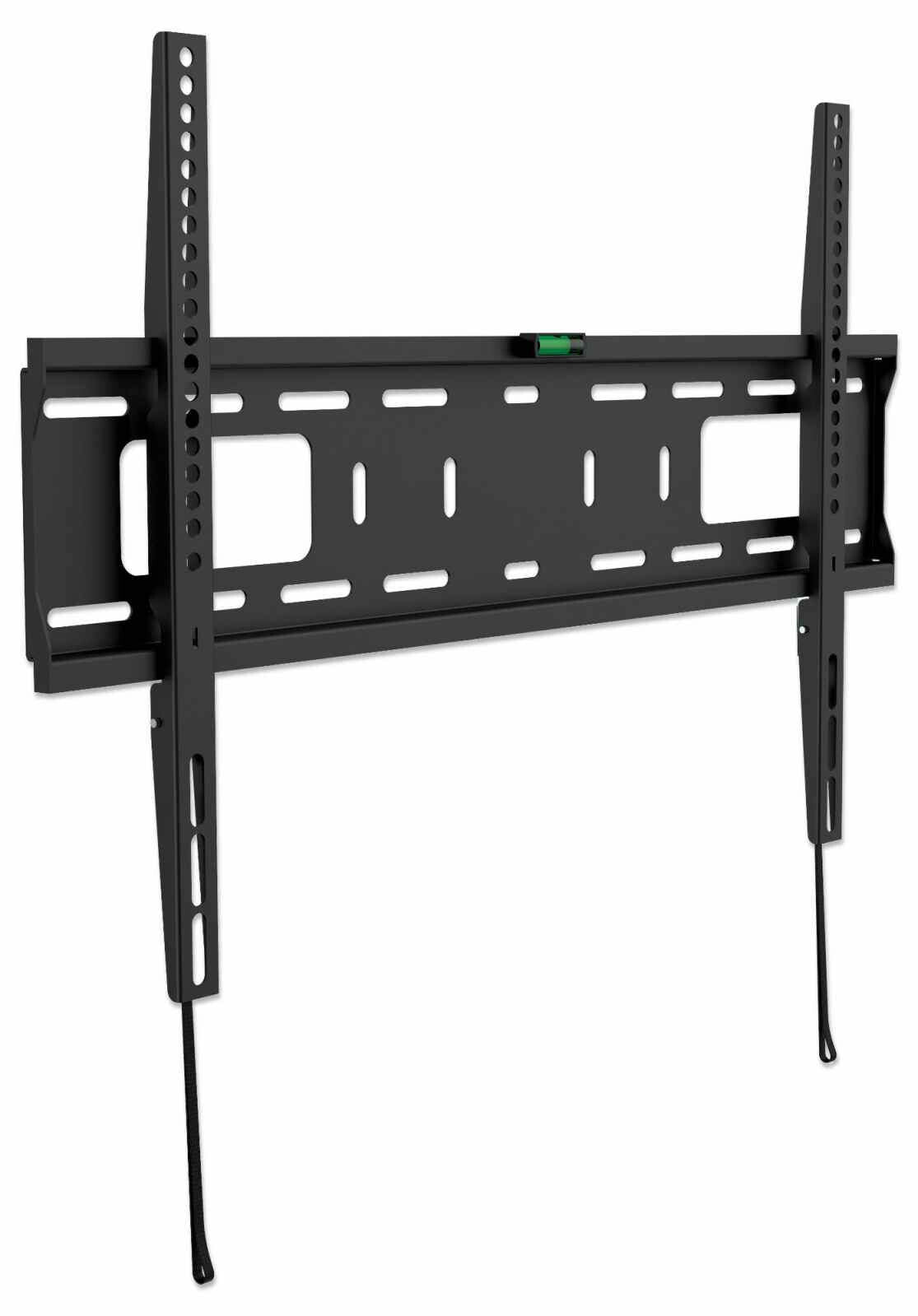 Manhattan TV & Monitor Mount, Wall, Fixed, 1 screen, Screen Sizes: 37-65", Black, VESA 200x200 to 600x400mm, Max 50kg, LFD, Lifetime Warranty