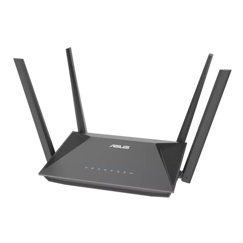 ASUS RT-AX52 wireless router Gigabit Ethernet Dual-band (2.4 GHz / 5 GHz) Black