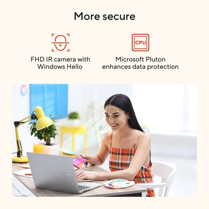 ASUS Vivobook 18 M1807GA-S8003W AMD Ryzen™ AI 7 445 Laptop 45.7 cm (18") WUXGA 16 GB DDR5-SDRAM 1 TB SSD Wi-Fi 6 (802.11ax) Windows 11 Home Blue