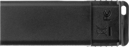 Verbatim Slider - USB Drive 128GB - Black