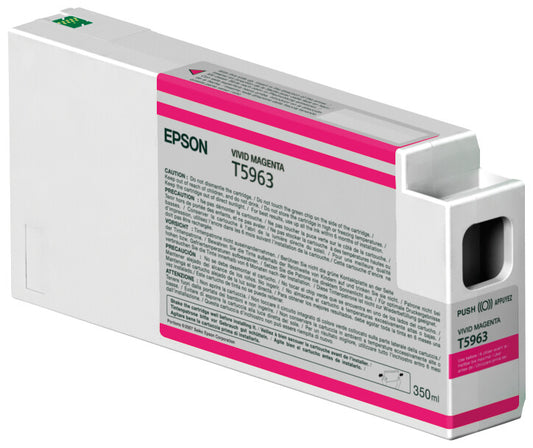 Epson Singlepack Vivid Magenta T596300 UltraChrome HDR 350 ml ink cartridge