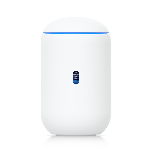Ubiquiti Dream 7 wireless router, Wi-Fi 7 (802.11be), 2.5 Gigabit Ethernet, white
