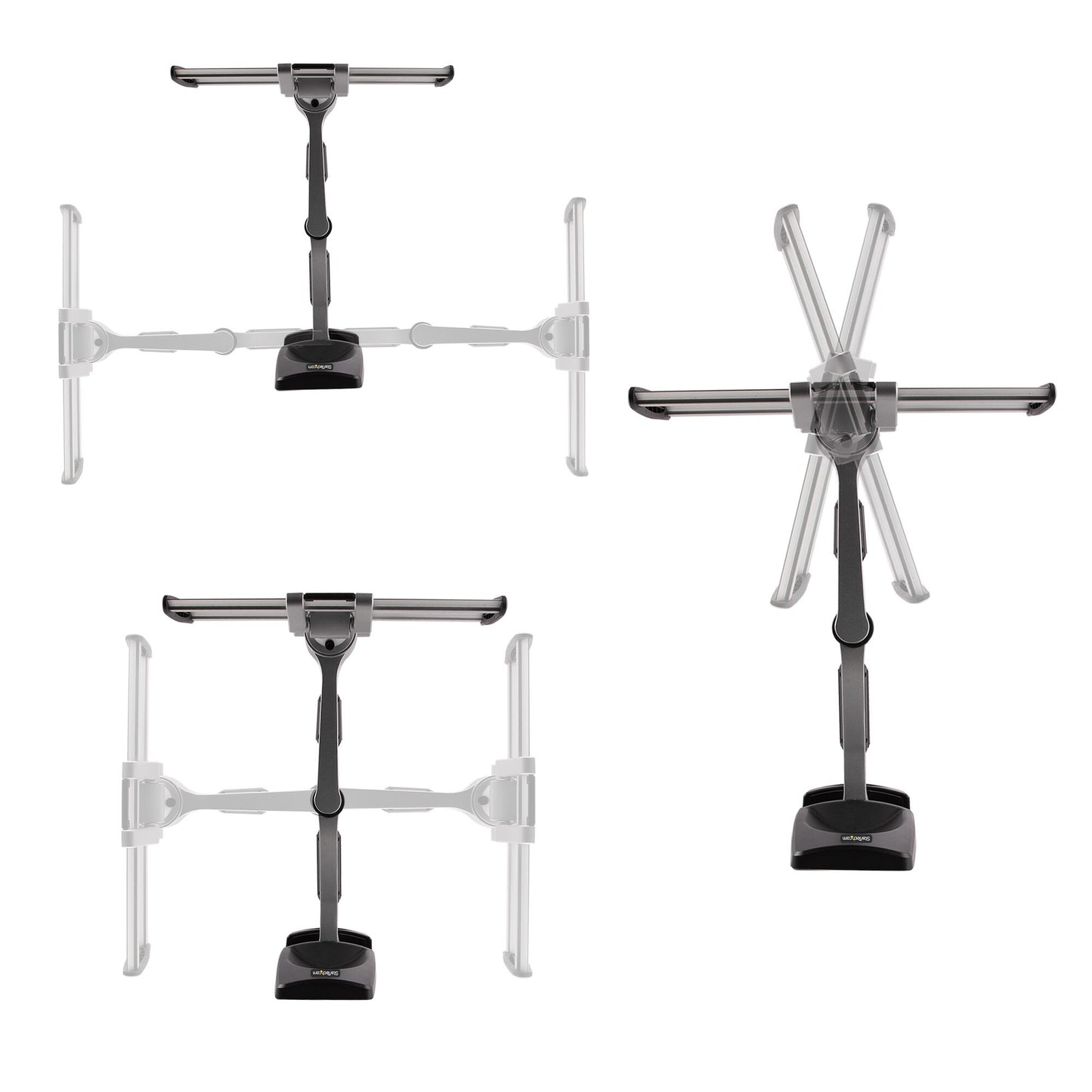 StarTech.com Articulating TV Wall Mount, VESA Wall Mount, Supports 26 to 65 inch/99lb/Flat/Curved TVs, Retractable Low Profile Wall Mount TV Bracket, Adjustable Corner TV Wall Mount - TAA