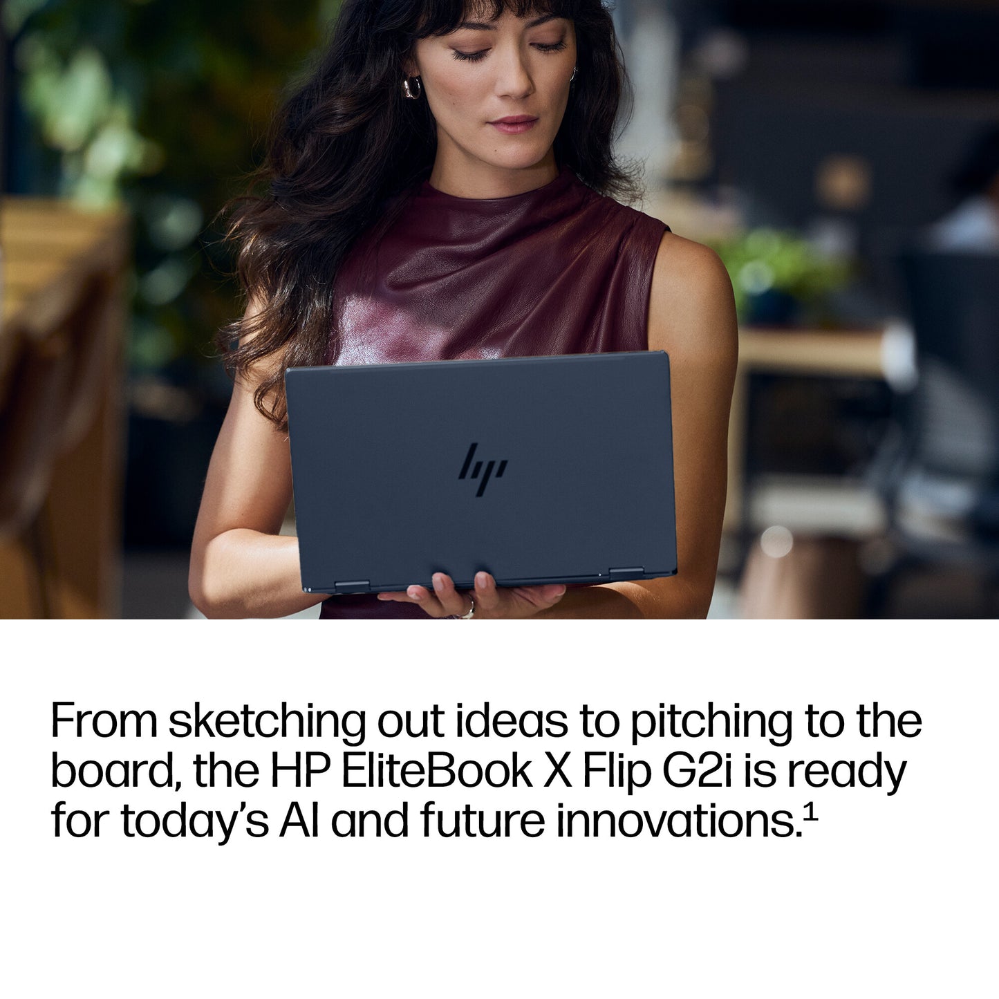 HP EliteBook X Flip G2i 14 inch Notebook Next Gen AI PC Wolf Pro Security Edition Copilot+ PC Intel Core Ultra 7 356H Hybrid (2-in-1) 35.6 cm (14") Touchscreen 3K 32 GB LPDDR5x-SDRAM 512 GB SSD Wi-Fi 7 (802.11be) Windows 11 Pro Blue