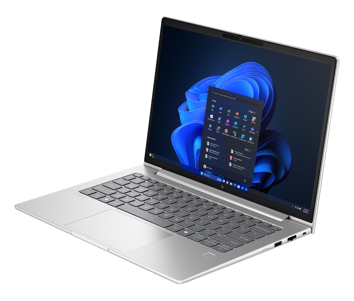 HP EliteBook 6 G1i AI Intel Core Ultra 7 255U Laptop 35.6 cm (14") WUXGA 16 GB DDR5-SDRAM 512 GB SSD Wi-Fi 7 (802.11be) Windows 11 Pro AI PC Silver