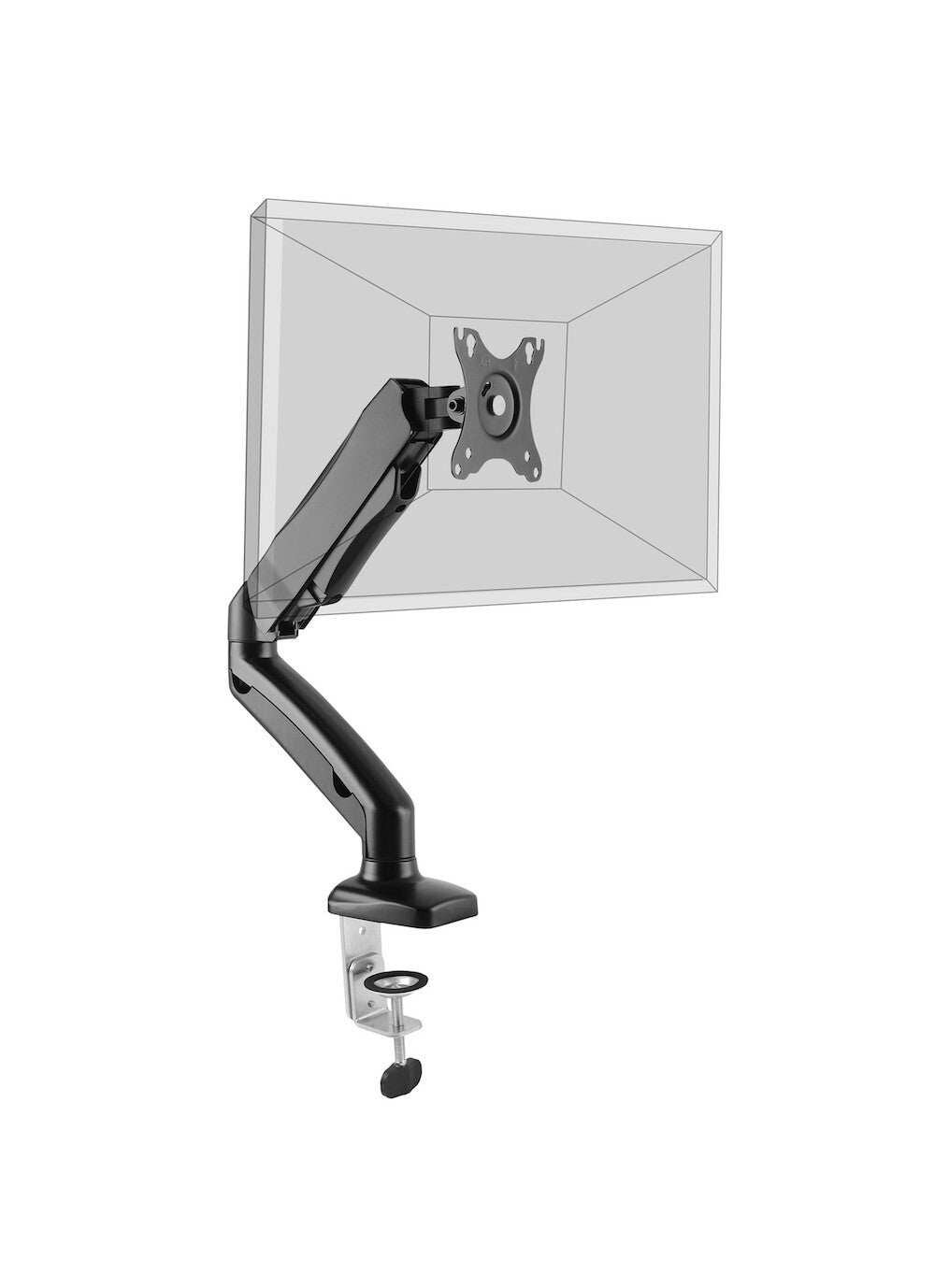 Port Designs 901104 monitor mount / stand 81.3 cm (32") Desk Black