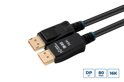 Microconnect MC-DP-MMG-200V2.1 DisplayPort cable 2 m Black