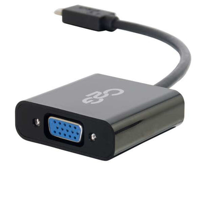 C2G USB 3.2 USB-C To VGA Video Adapter - Black