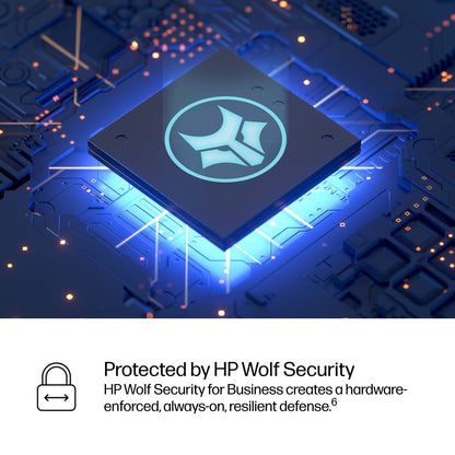 HP EliteBook 6 G1i AI Intel Core Ultra 7 255U Laptop 40.6 cm (16") WUXGA 16 GB DDR5-SDRAM 512 GB SSD Wi-Fi 6E (802.11ax) Windows 11 Pro AI PC Silver