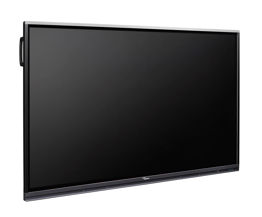 Optoma 5752RK+ Interactive flat panel 190.5 cm (75") LED 400 cd/m² 4K Ultra HD Black Touchscreen Built-in processor Android 11