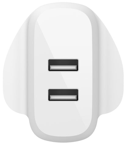 Belkin WCE001MY1MWH mobile device charger Universal White AC Indoor