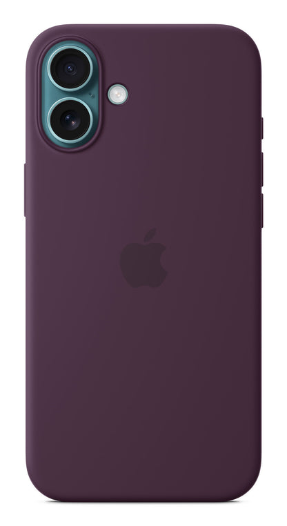 Apple iPhone 16 Plus Silicone Case with MagSafe - Plum